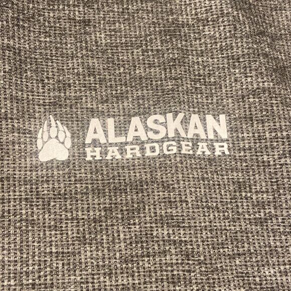 Alaskan Hardgear by Duluth Trading Company T Shirt Size 2XL Grey Long Sleeve - Picture 3 of 5